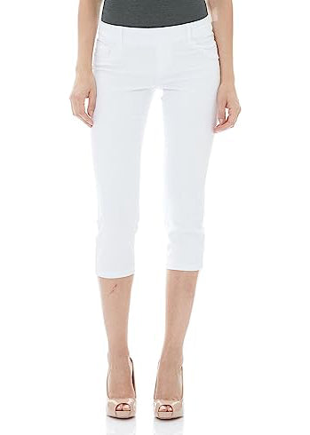 Women's Distressed Easy Fit Capri – Skip's Western Outfitters